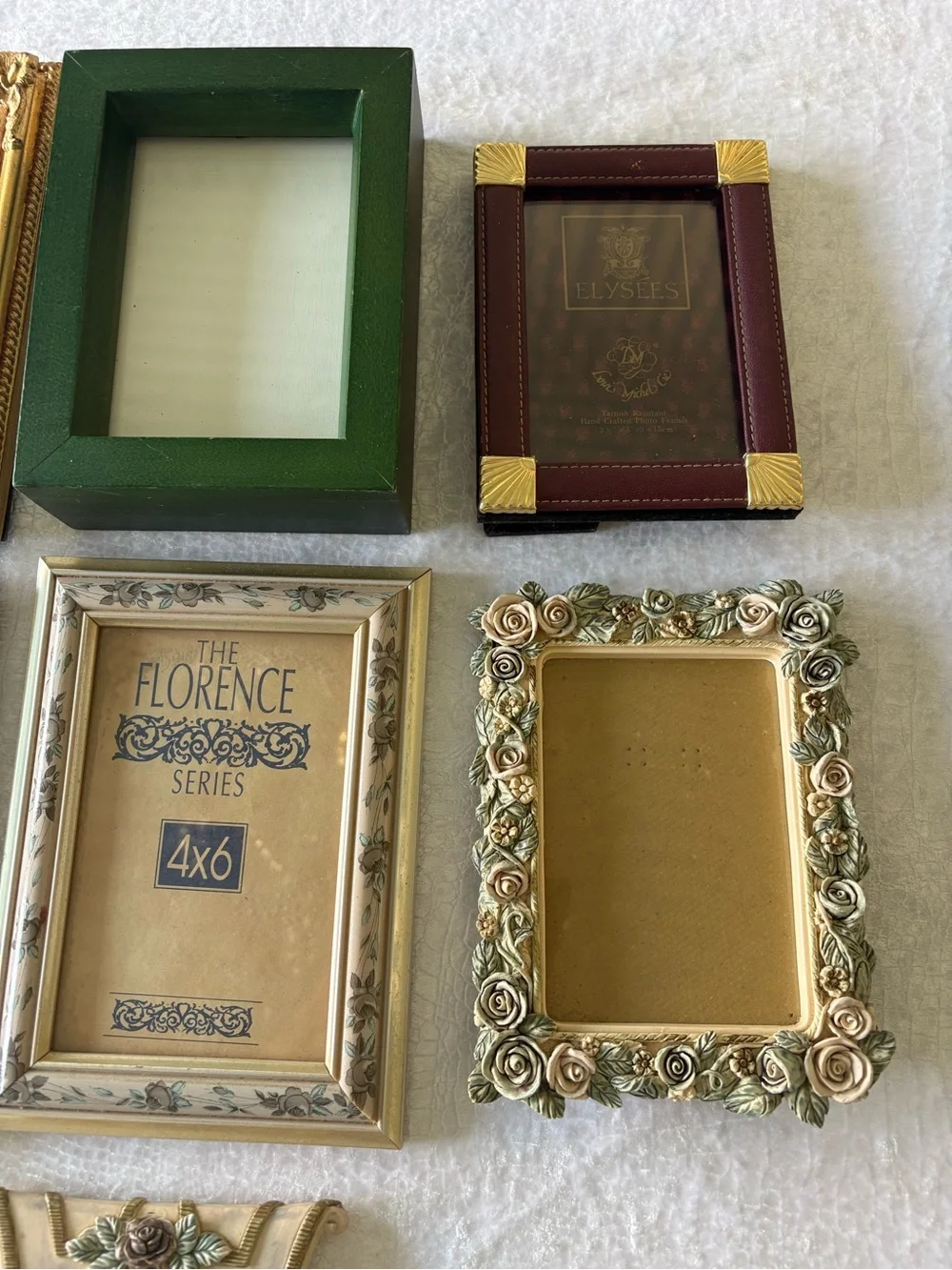 Grouping of select Decorative Picture Frames